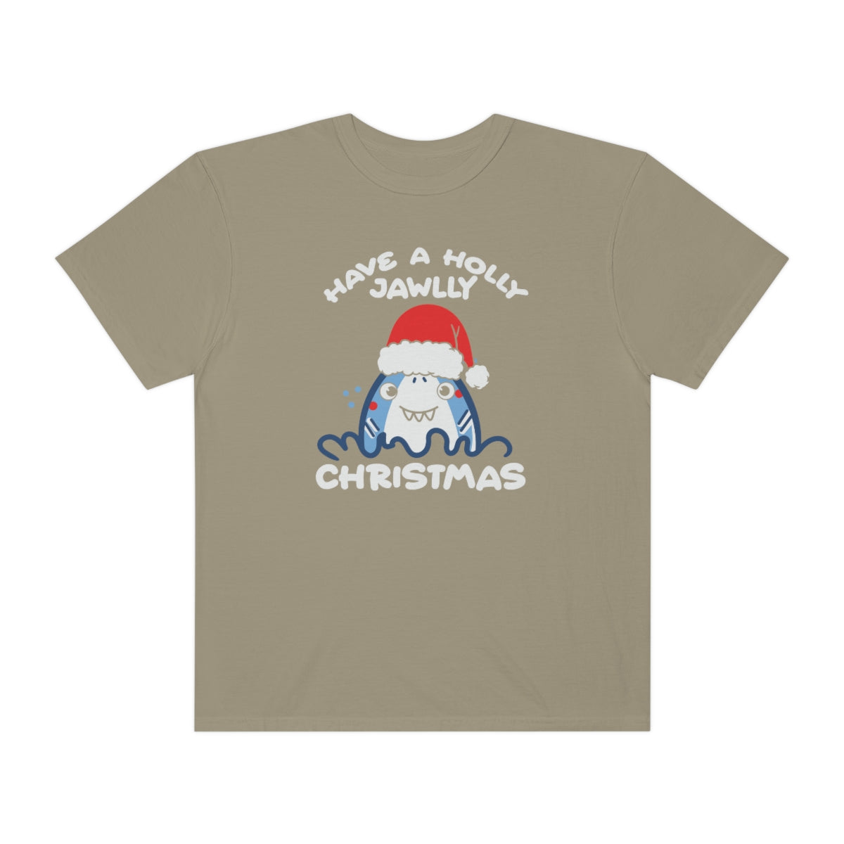 Have a Holly Jawly Christmas Shark Tshirt