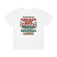 Santa Claus Hot Cocoa & Christmas Movies Retro Christmas Tshirt
