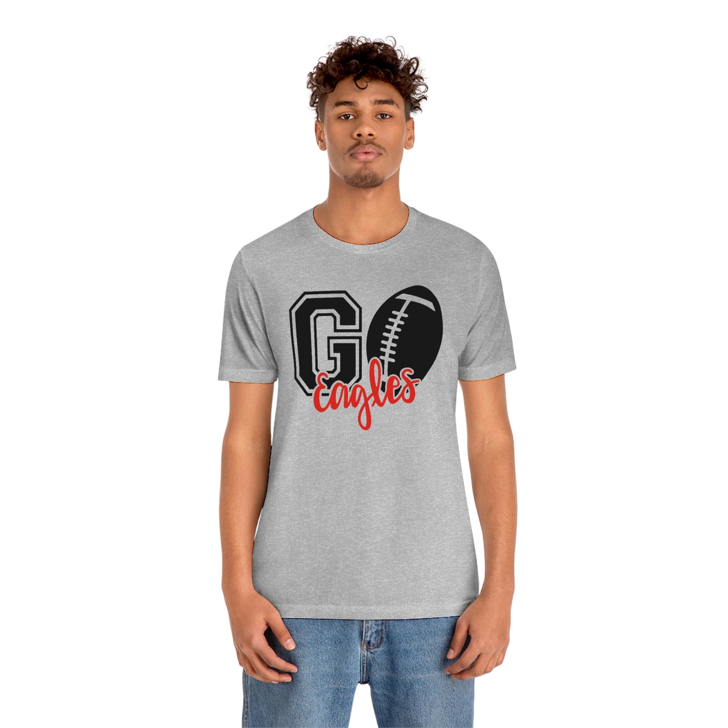 Go Eagles Super Bowl Football Short Sleeve Tshirt