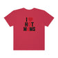 Vintage Style I Love Hot Moms Tshirt
