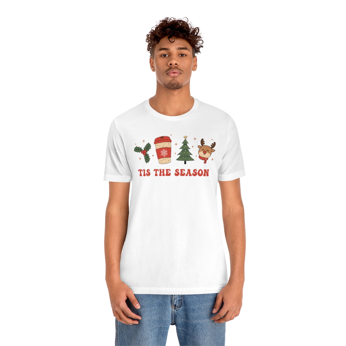 Tis the Season Coffee Themed Christmas Tshirt