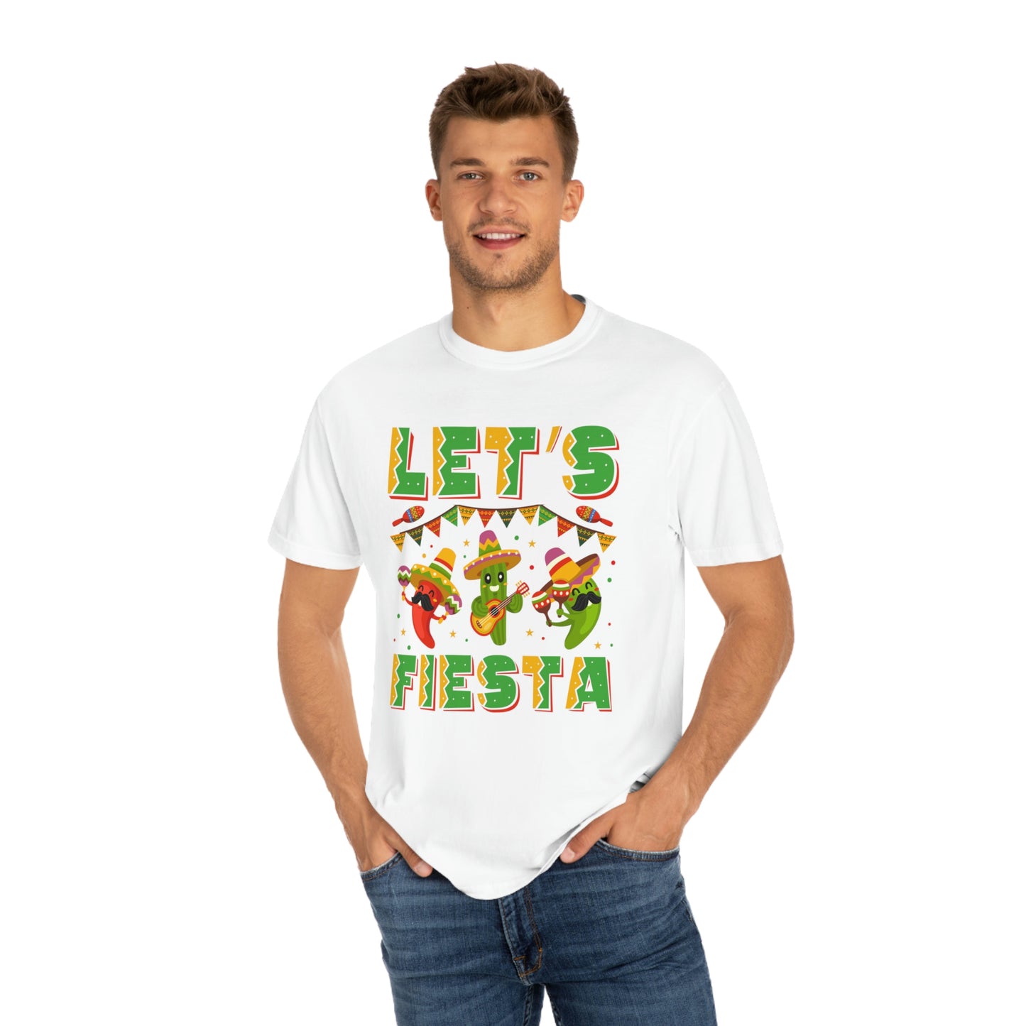 Let's Fiesta Cute Cinco De Mayo Peppers Tshirt