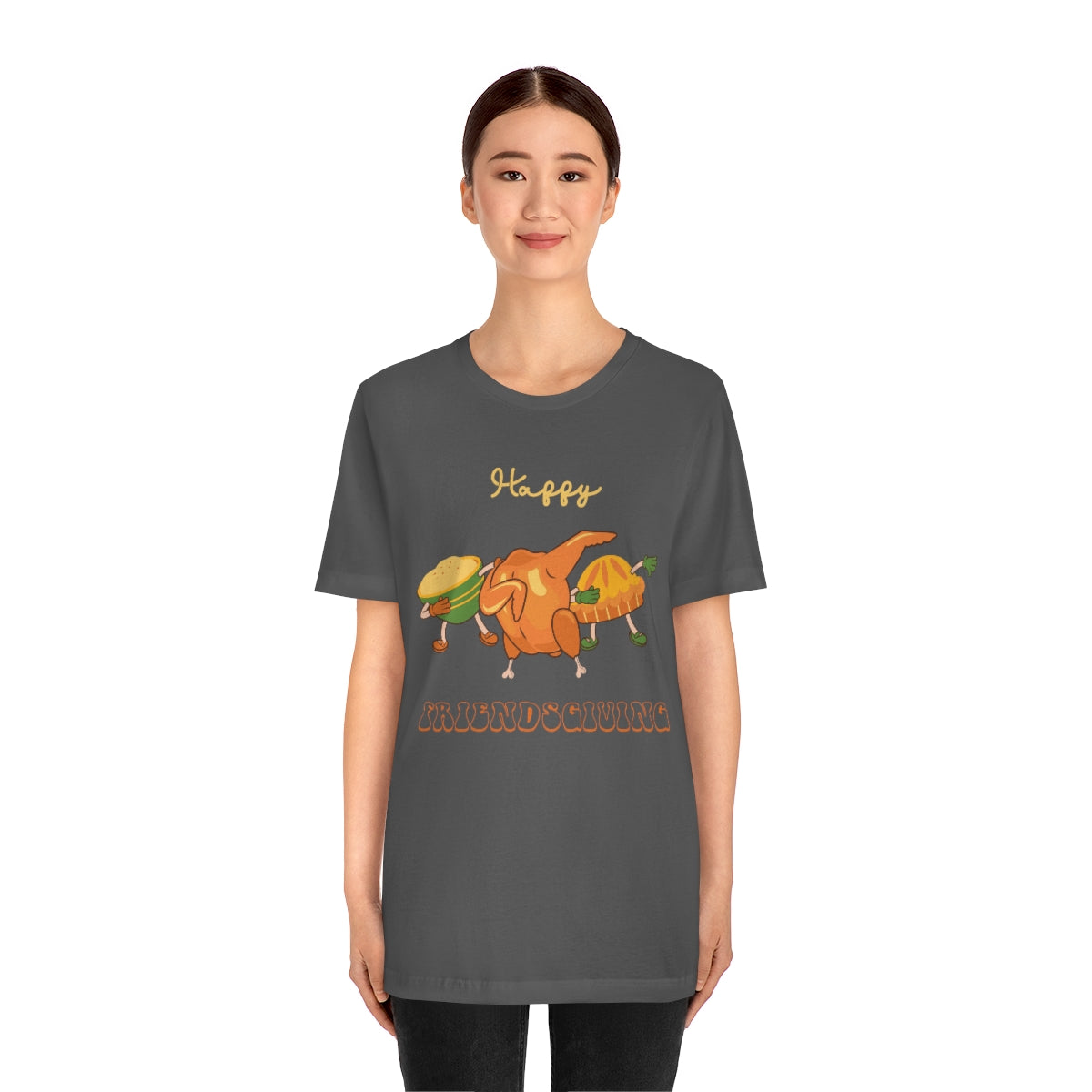 Happy Friendsgiving Thanksgiving Dinner Themed Tshirt