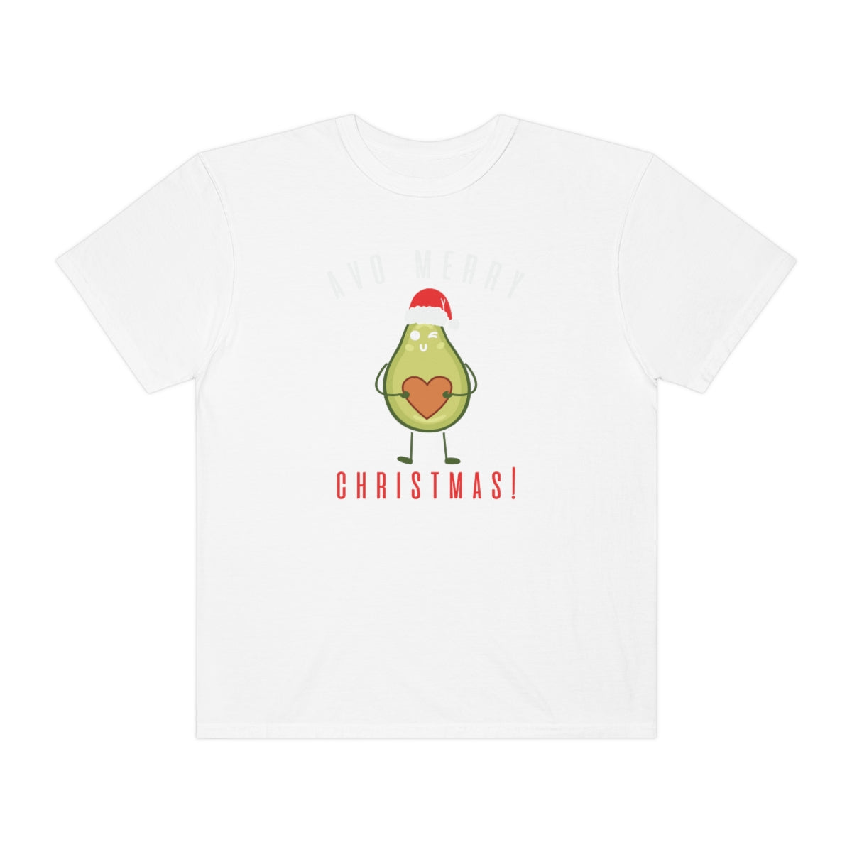 Avo Merry Christmas Avocado Vegan Christmas Tshirt