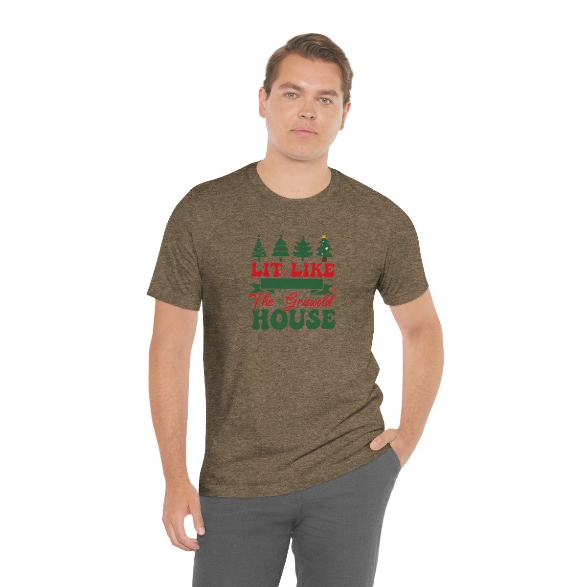 Lit Like the Griswold House Funny Christmas TShirt