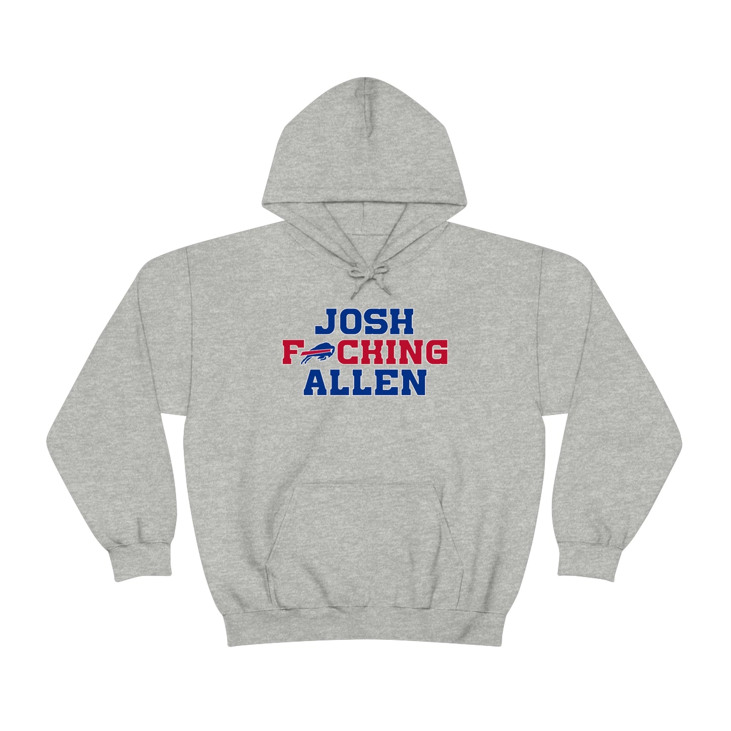 Josh Freaking Allen Bills Mafia #17 Buffalo Bills Football Hooded Sweatshirt