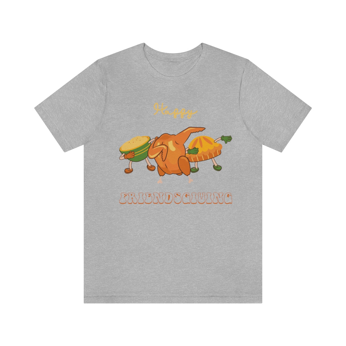 Happy Friendsgiving Thanksgiving Dinner Themed Tshirt