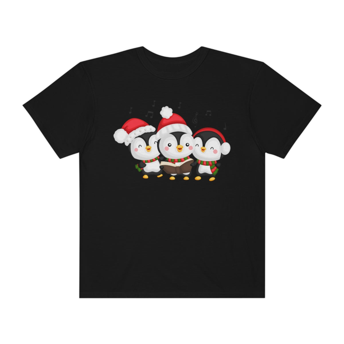 Cheerful Singing Penguins Christmas Holiday Xmas TShirt