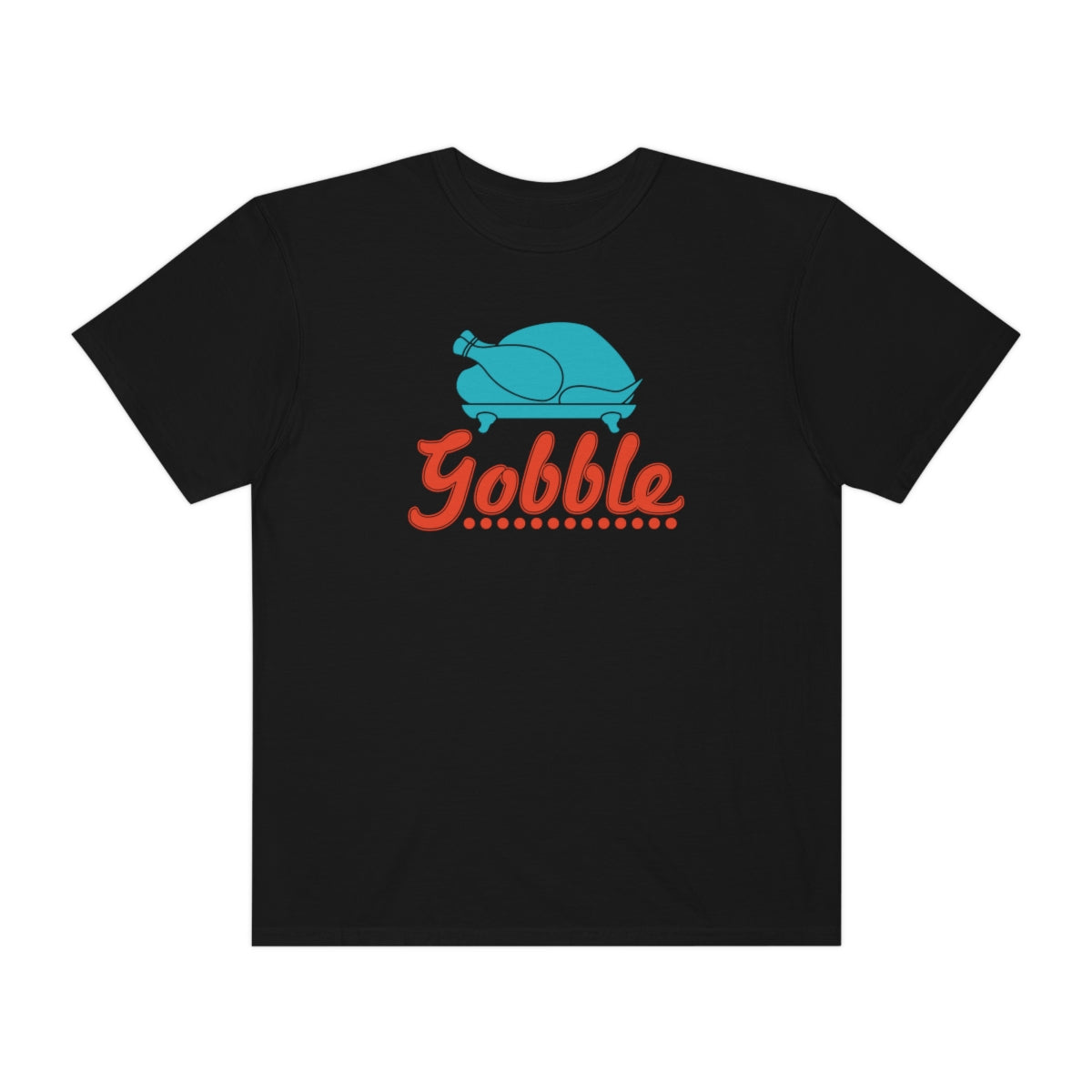 Gobble Turkey Thanksgiving Dinner Themed TShirt