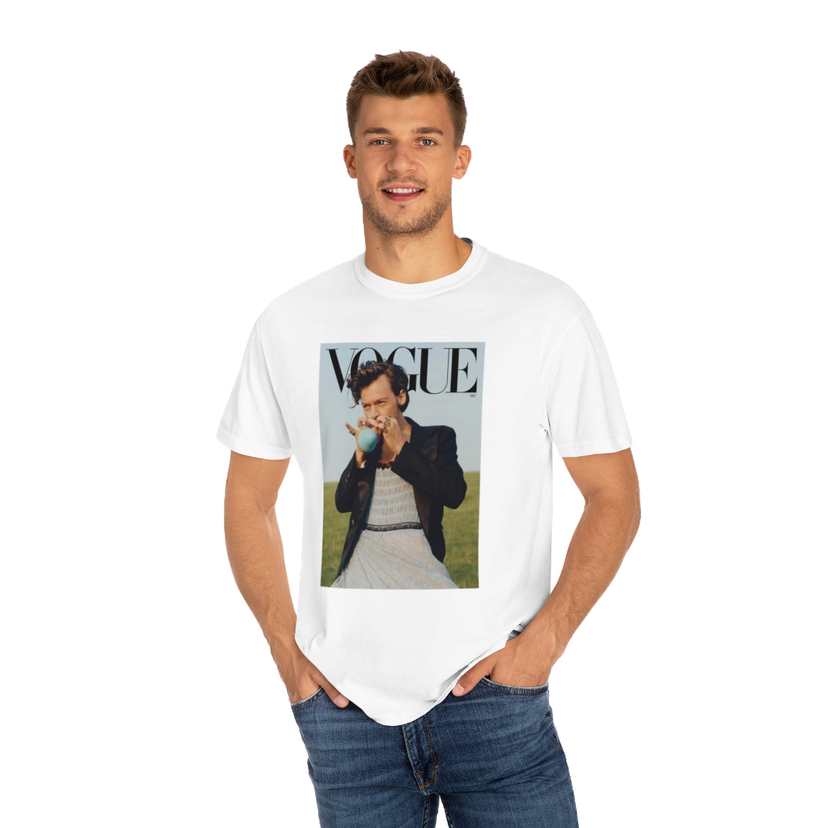 Harry Styles Theme Vogue Cover Music TShirt