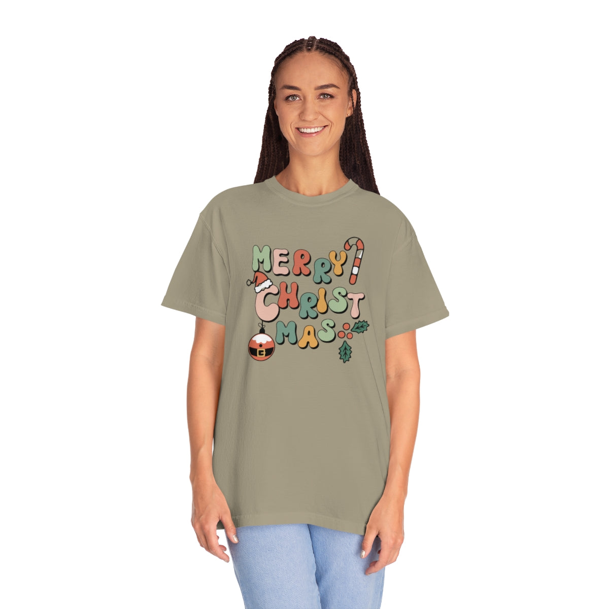 Retro Style Merry Christmas Tshirt