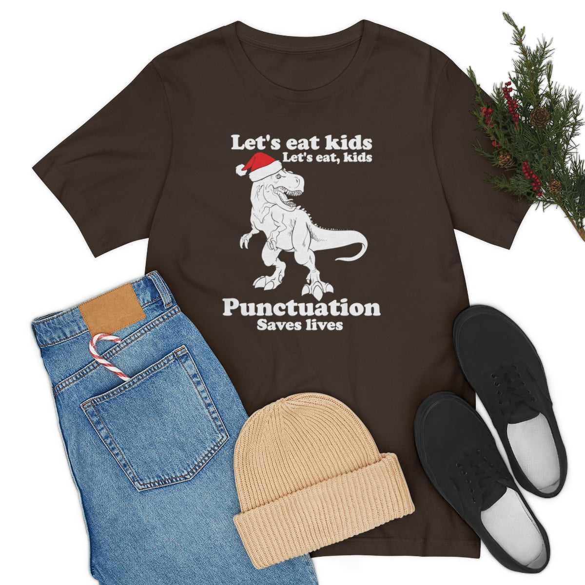 Copy of Christmas Wine Glasses Holiday Tshirt