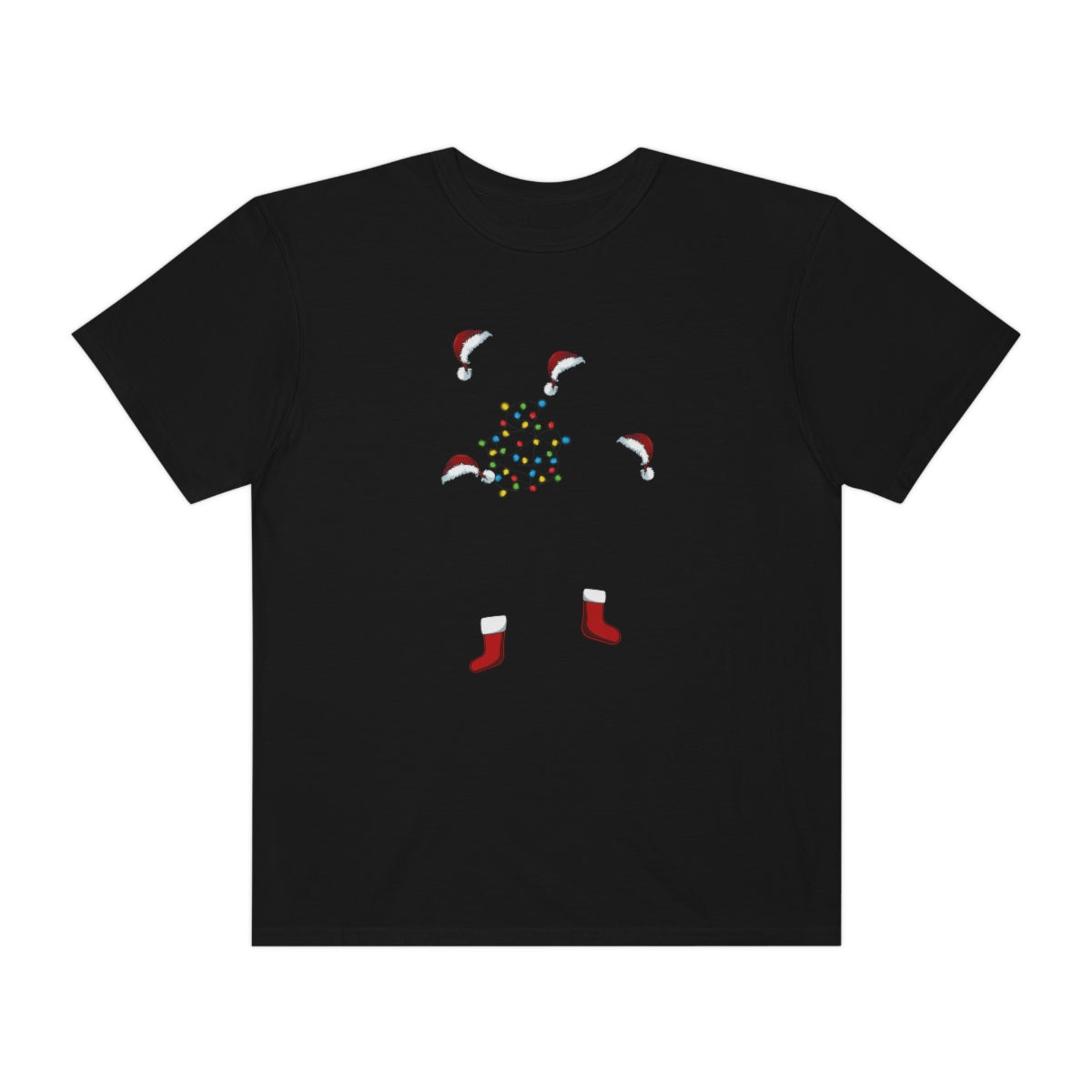 Skeleton Juggling Heads Funny Christmas Tshirt