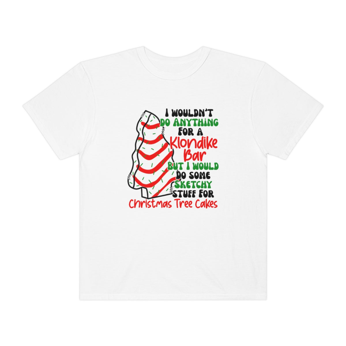 Tasty Cakes Christmas Cakes Xmas Holiday Tshirt