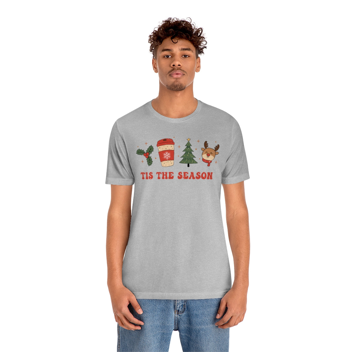 Tis the Season Coffee Themed Christmas Tshirt
