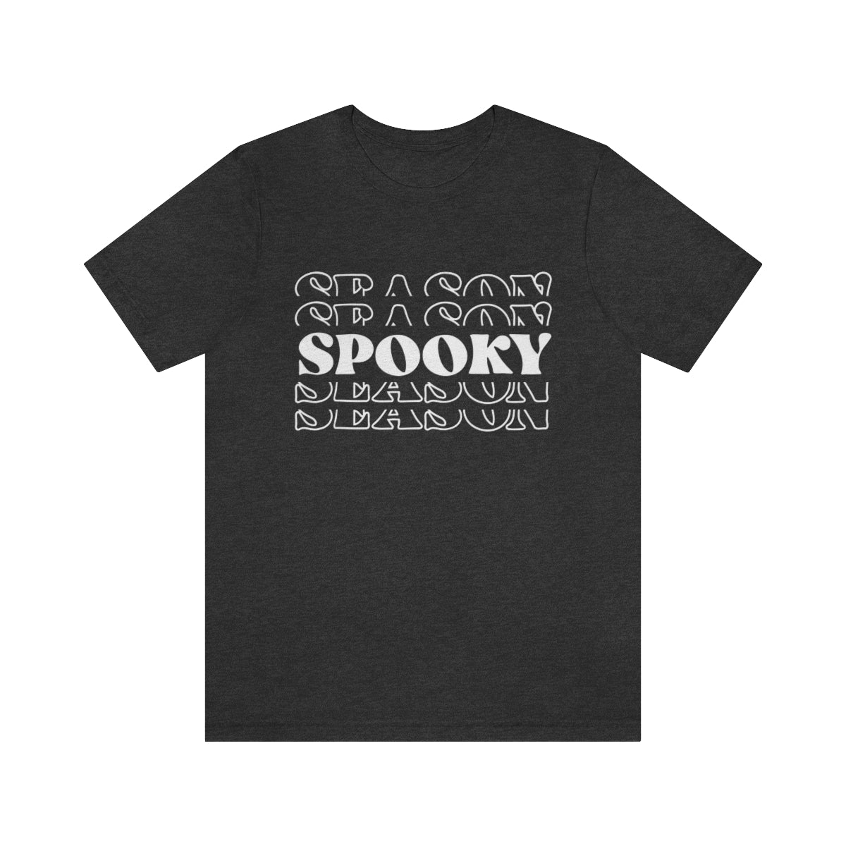 Spooky Season Bold Letters Unisex Jersey Short Sleeve Tee