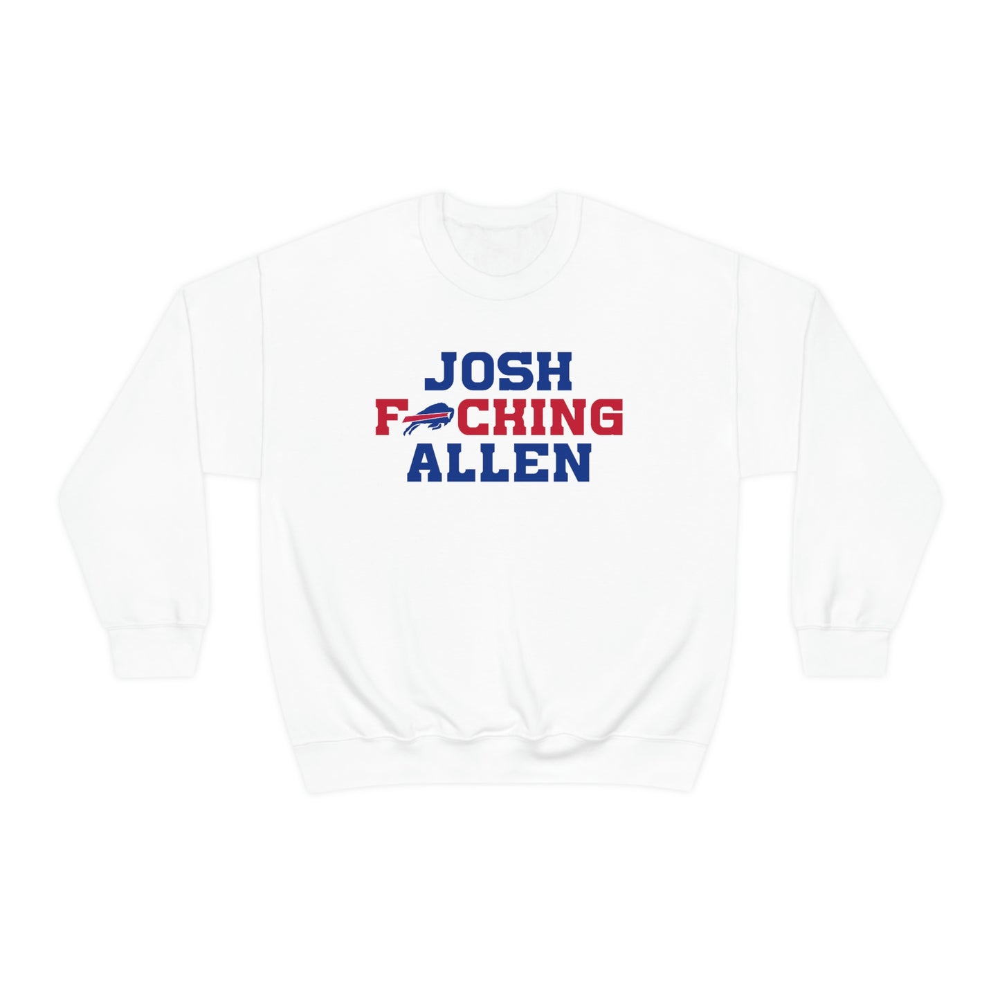 Josh Freaking Allen Bills Mafia #17 Buffalo Bills Football Crewneck Sweatshirt