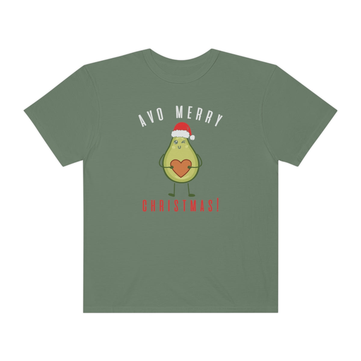 Avo Merry Christmas Avocado Vegan Christmas Tshirt