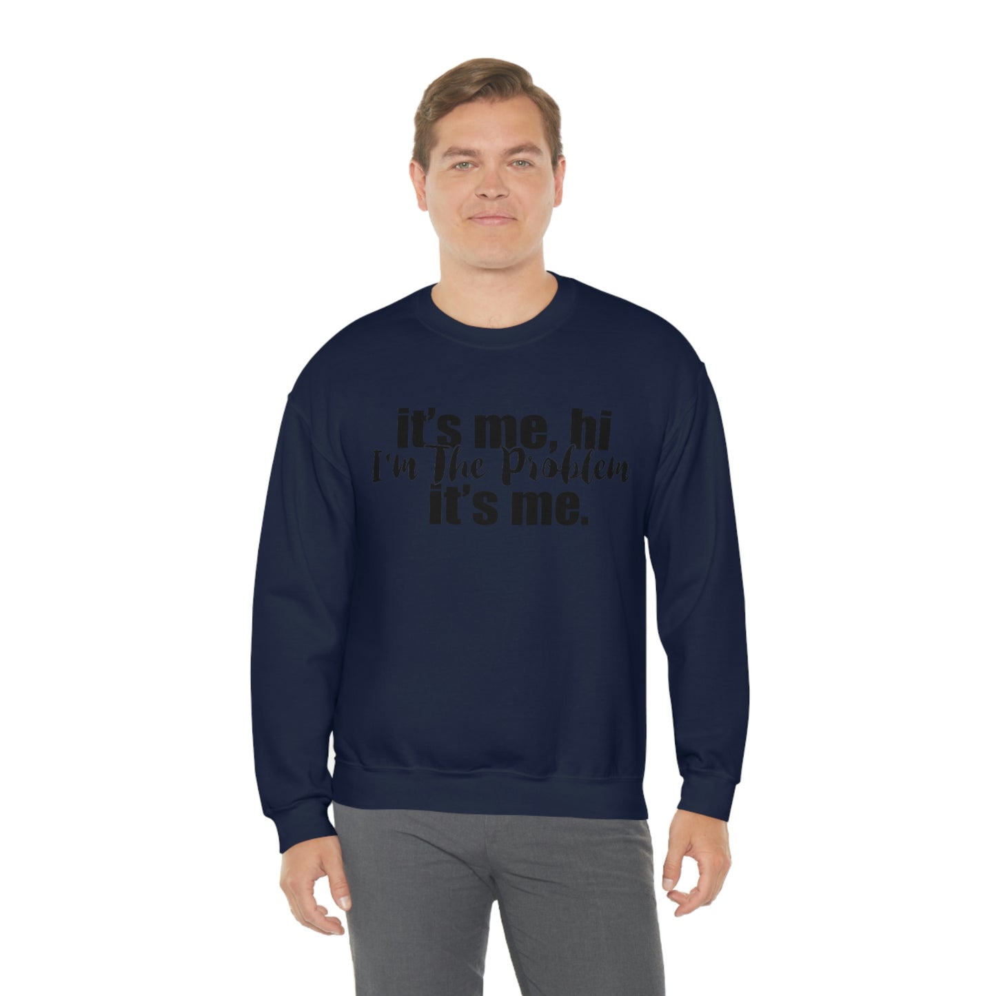 Its Me, Hi, I'm the Problem it's Me, T Swift Taylor Swift Merch Fan Gift Crewneck Sweatshirt