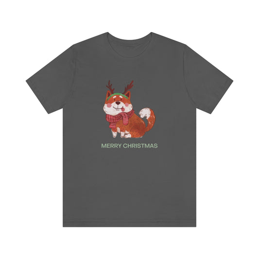 Christmas Corgi Design Tshirt