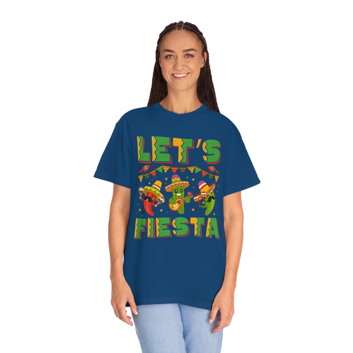 Let's Fiesta Cute Cinco De Mayo Peppers Tshirt