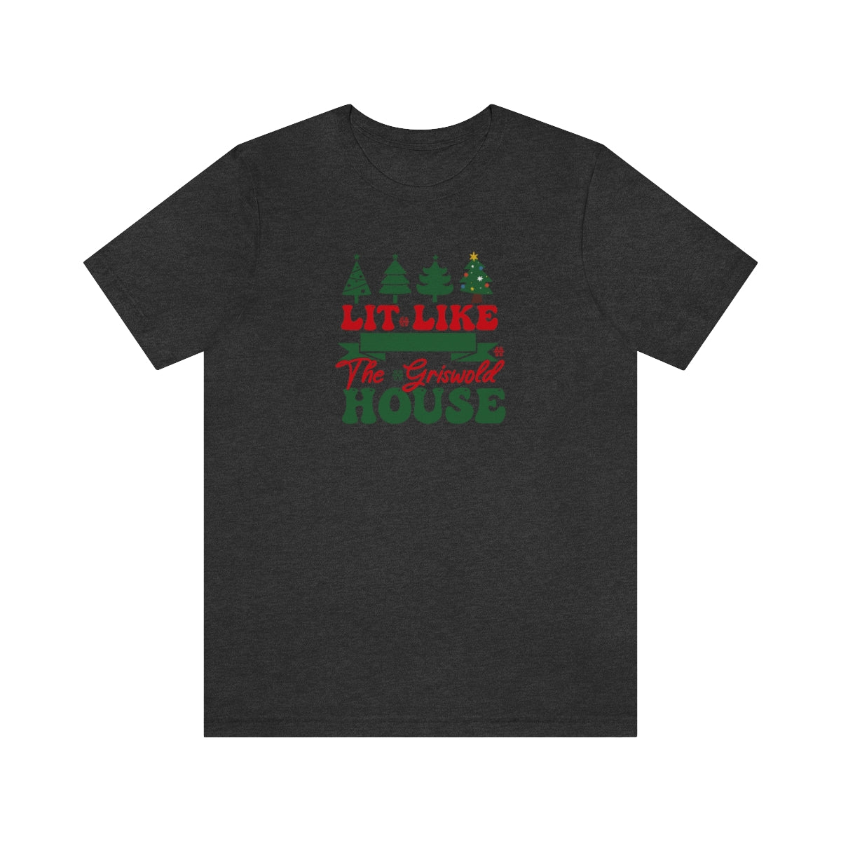 Lit Like the Griswold House Funny Christmas TShirt