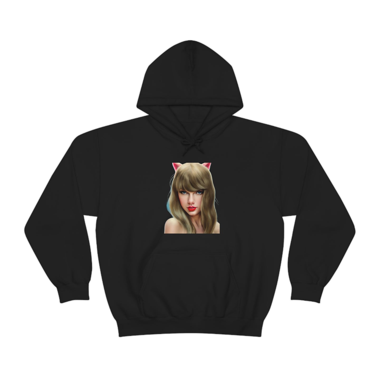 Taylor Swift Cat Ears T Swift Taylor Swift Merch Fan Swifty Gift Hooded Sweatshirt