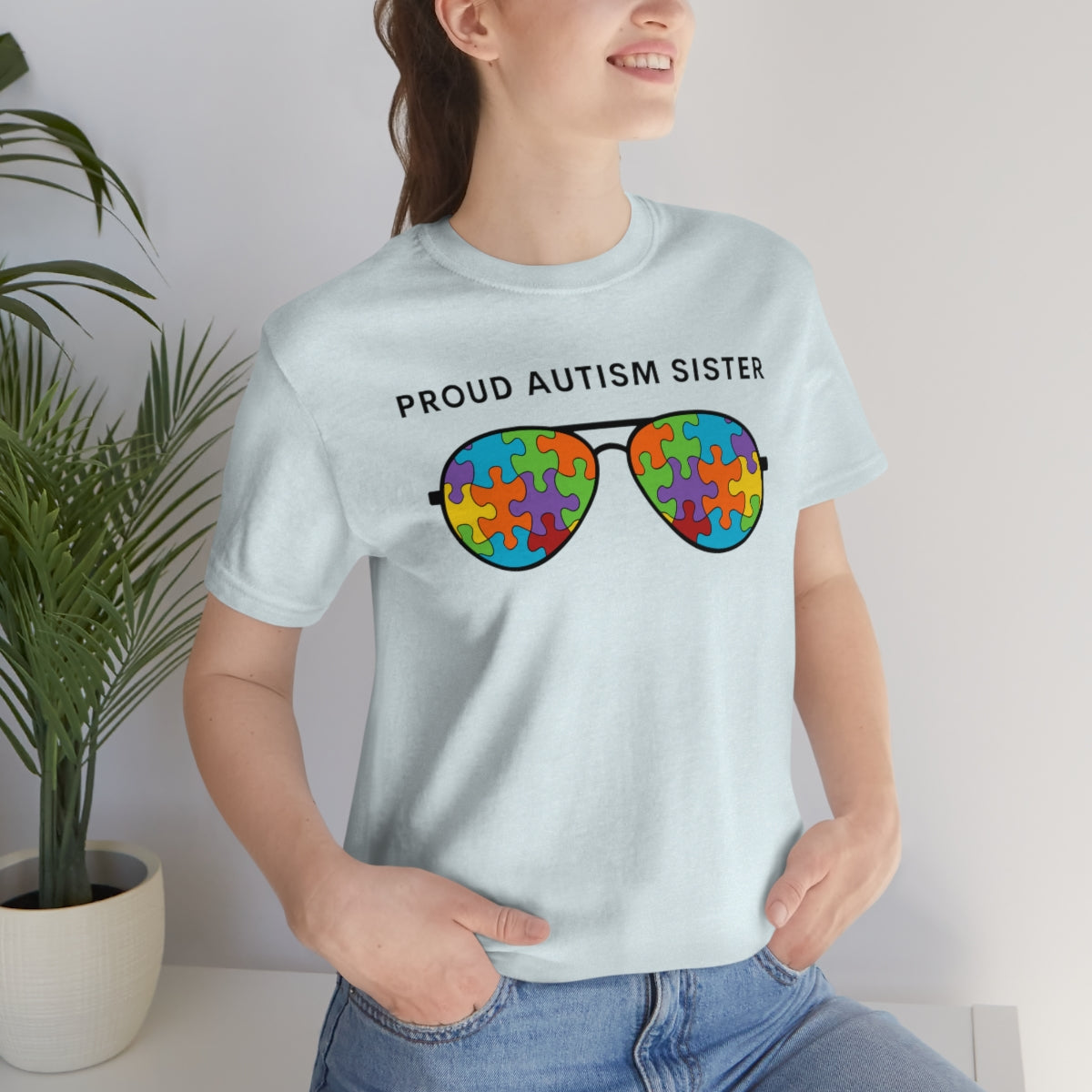 Proud Autism Sister Tshirt