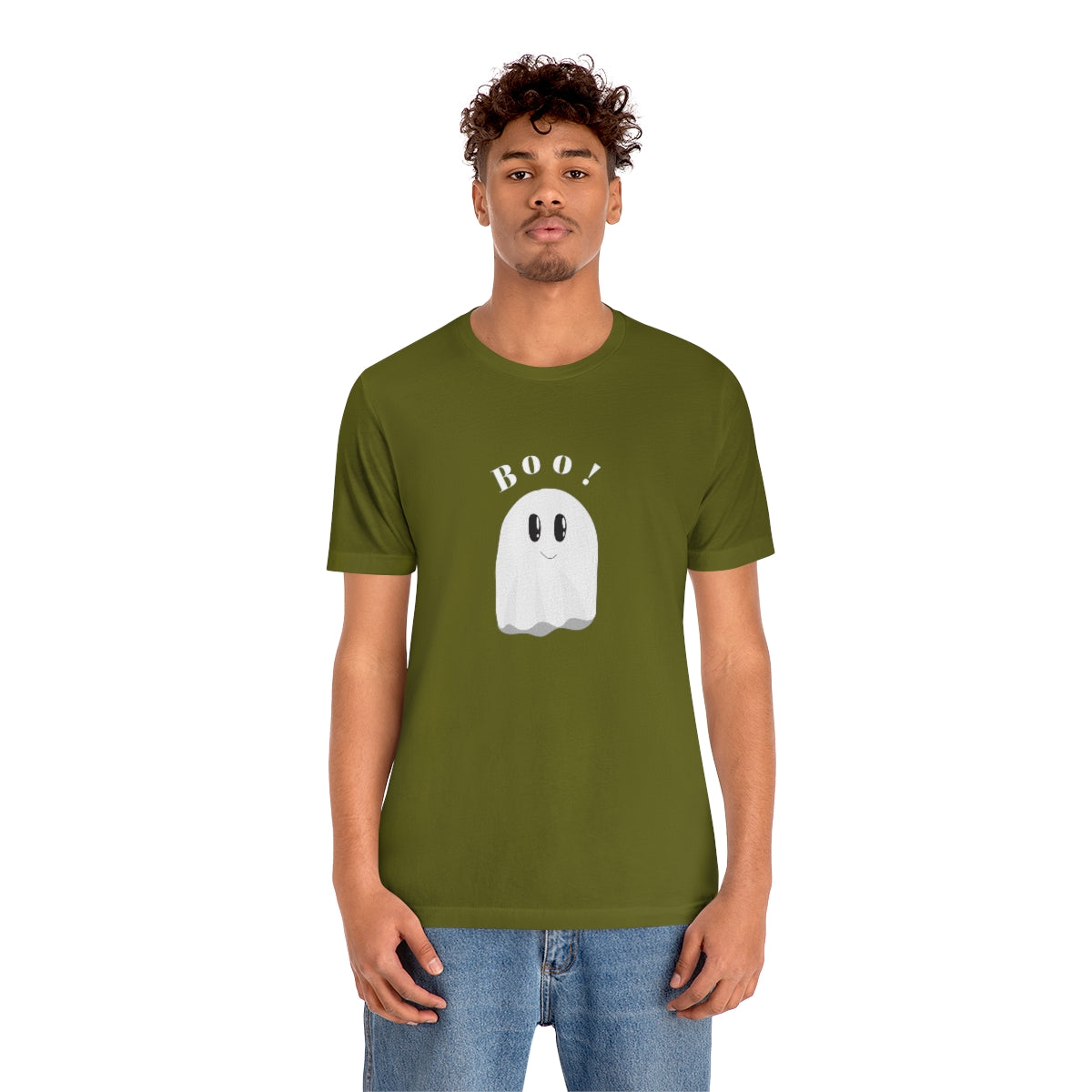 Cool Boo Ghost Design Unisex Jersey Short Sleeve Tee