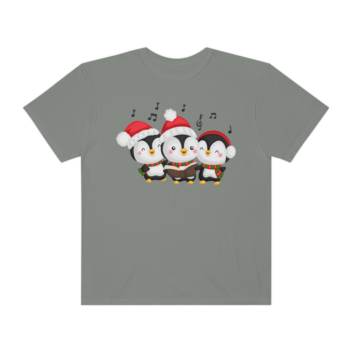 Cheerful Singing Penguins Christmas Holiday Xmas TShirt