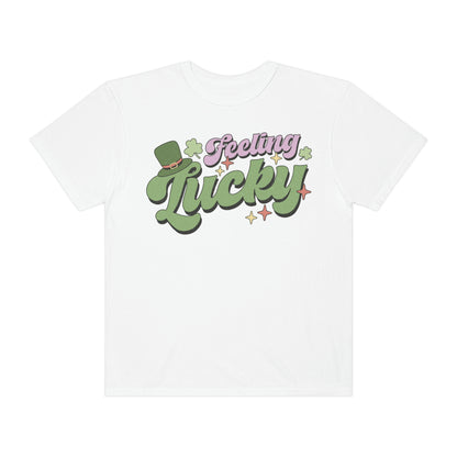 Retro Feelin Lucky Rainbow St. Patrick's Day Tshirt