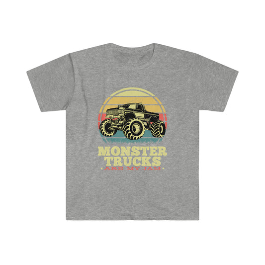 Retro Monster Trucks are My Jam Tshirt
