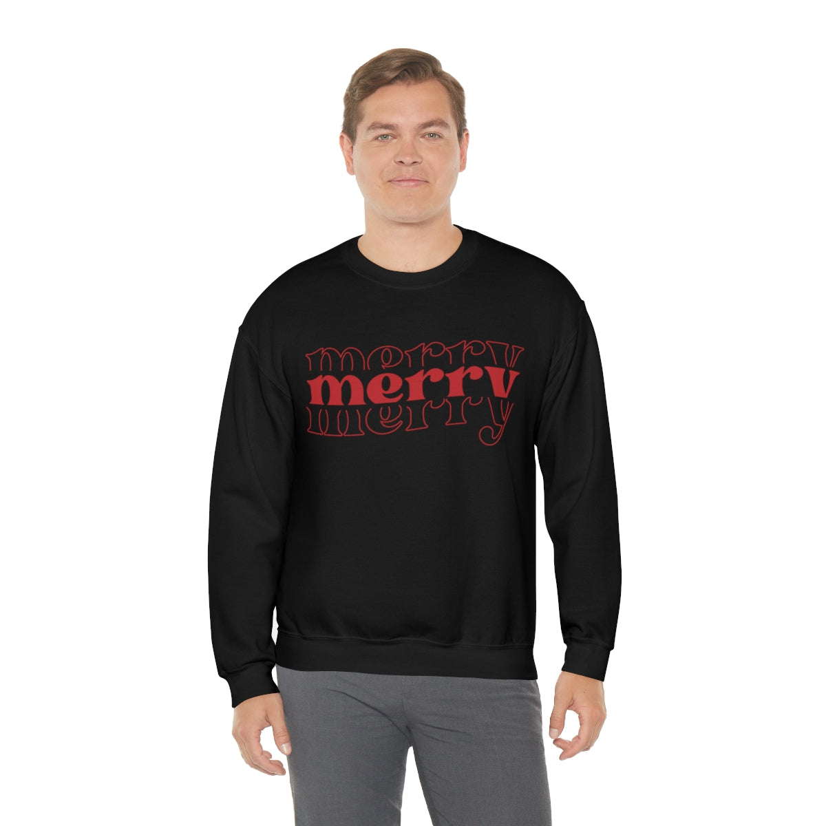 Merry Merry Merry Christmas Sweatshirt