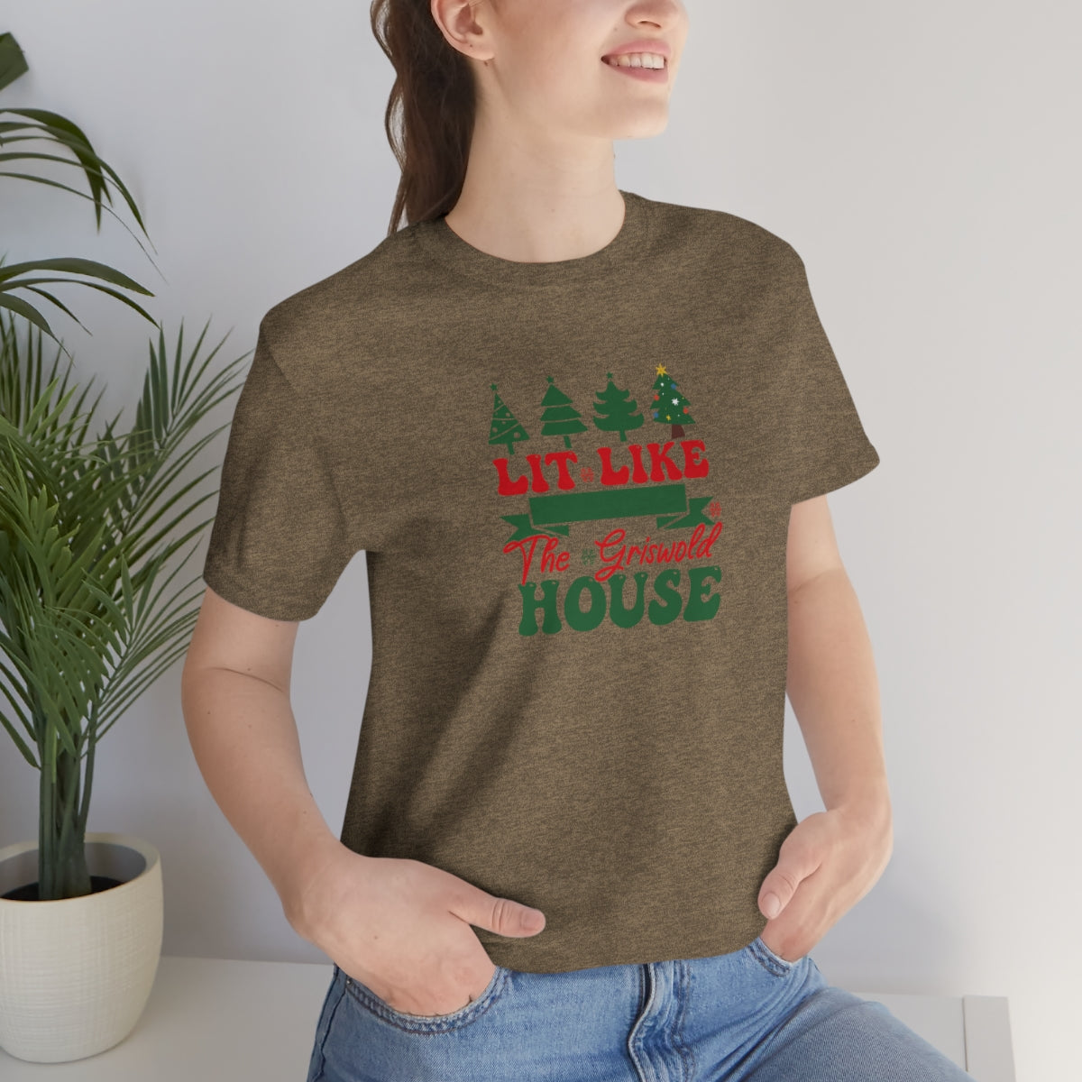 Lit Like the Griswold House Funny Christmas TShirt