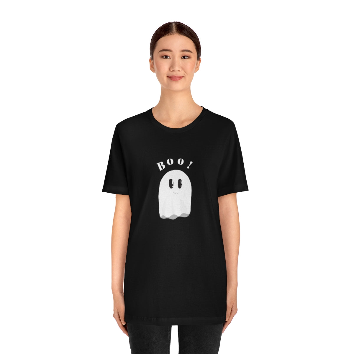 Cool Boo Ghost Design Unisex Jersey Short Sleeve Tee