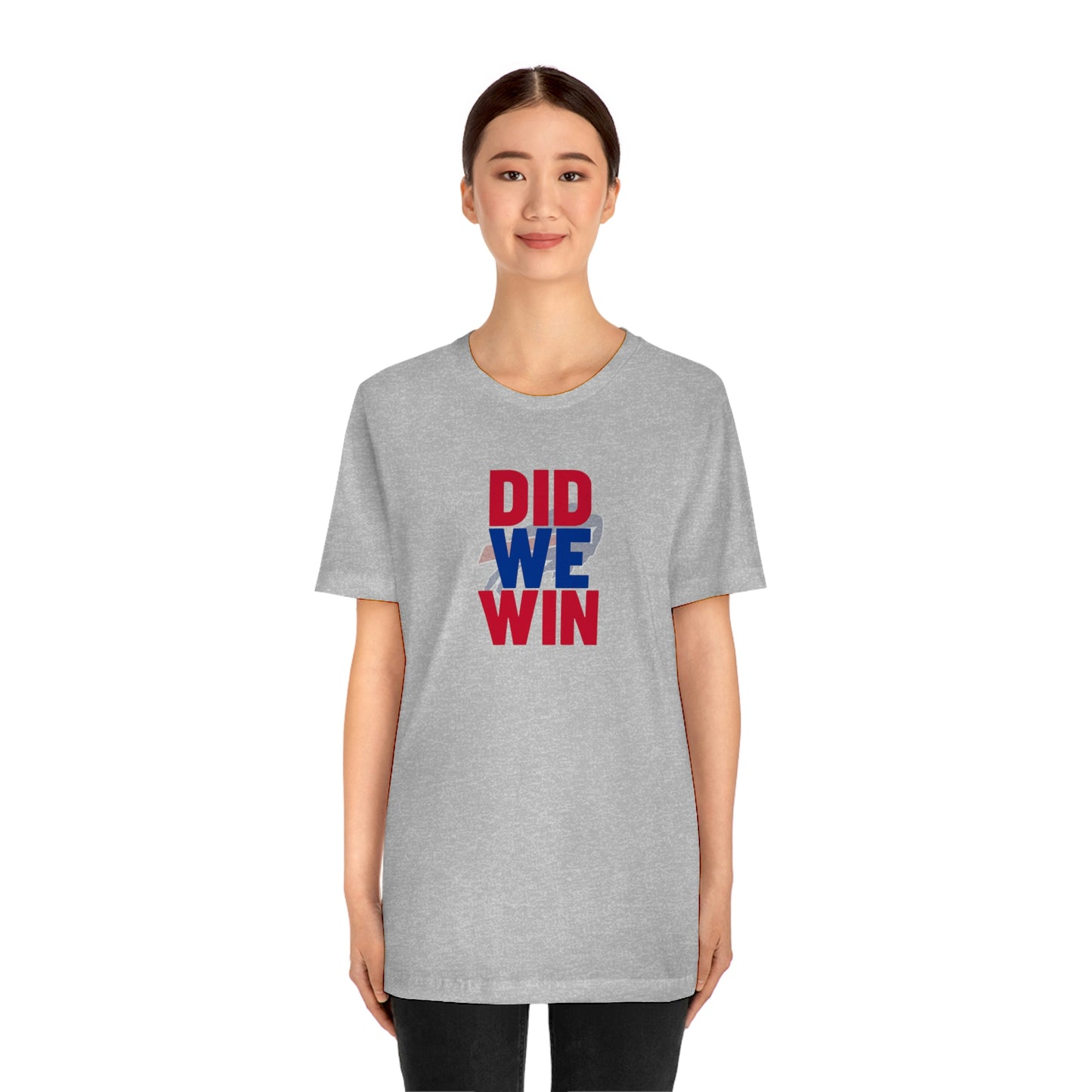 Did We Win Hamlin Strong Damar Hamlin Buffalo Bills Logo #3 Damar Hamlin Supporter Unisex Jersey Short Sleeve Tee