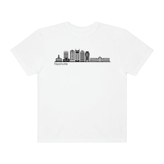 Simple Nashville Minimalist Skyline Tshirt