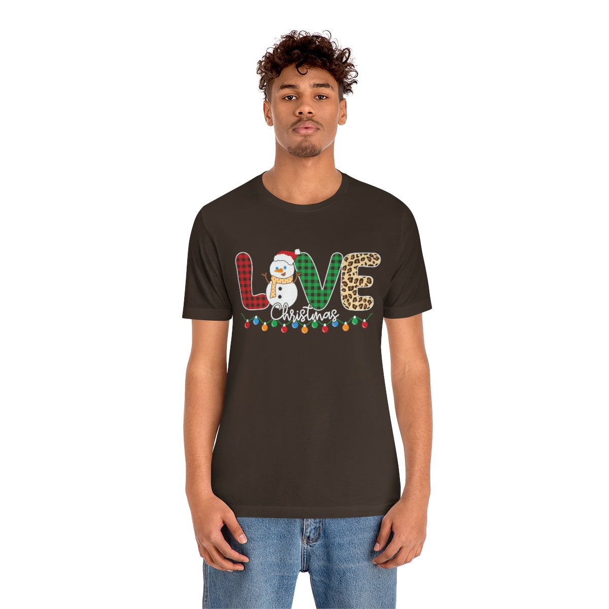 Cute Love Christmas Snowman Tshirt