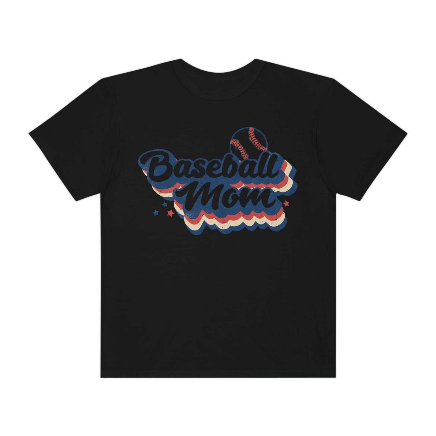 Cool Retro Style Baseball Mom Tshirt