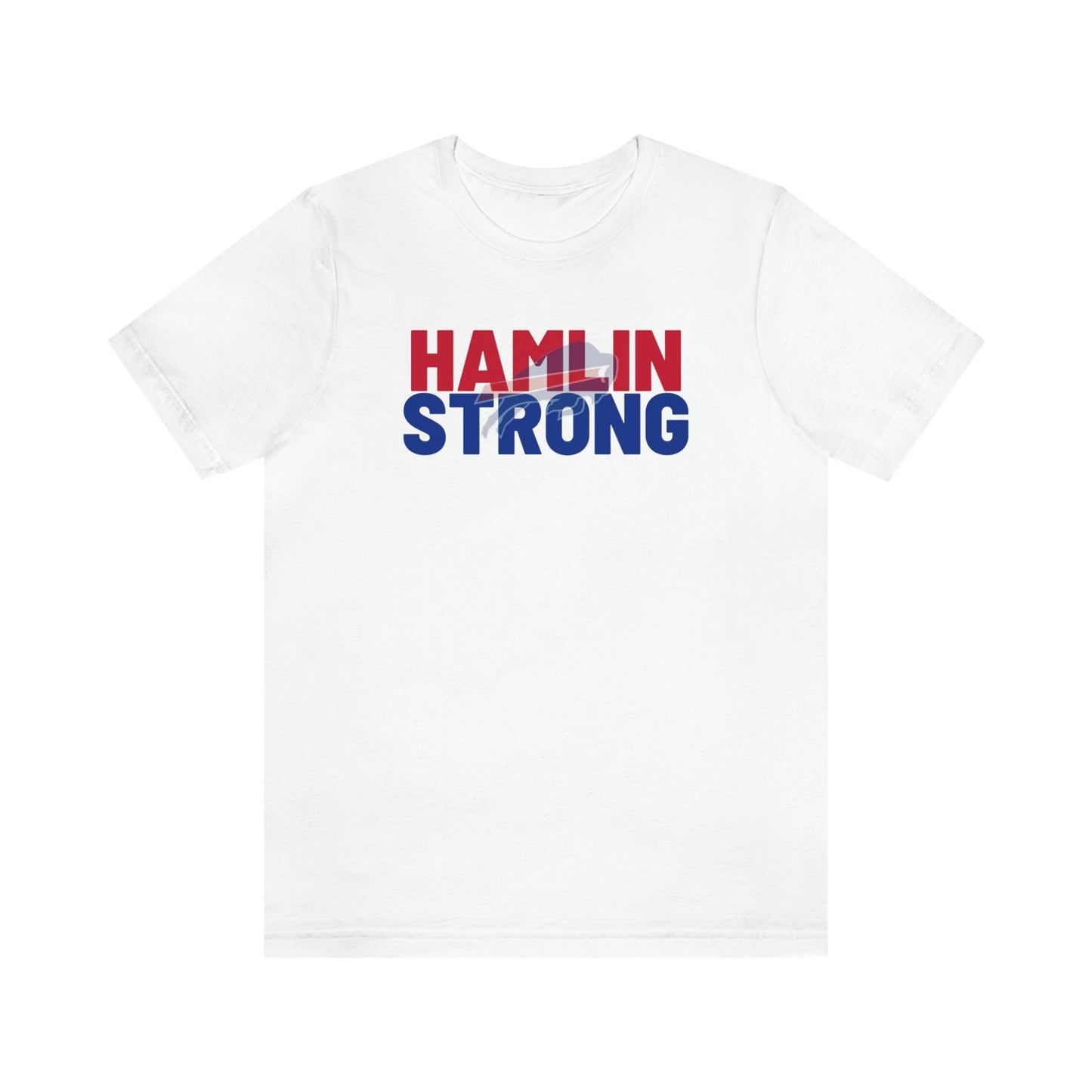 Hamlin Strong Damar Hamlin Buffalo Bills Logo #3 Unisex Jersey Short Sleeve Tee