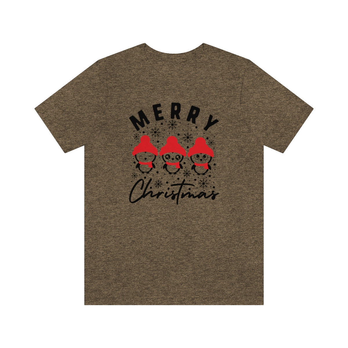 Merry Christmas Cute Penguins Christmas Tshirt