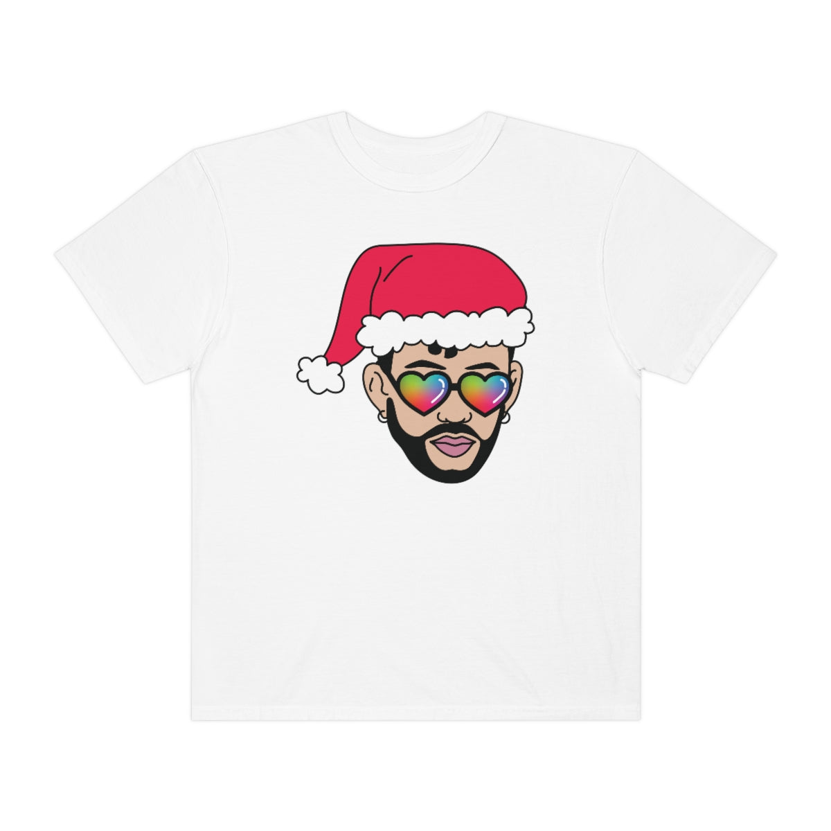 Bad Bunny Santa Christmas TeeShirt