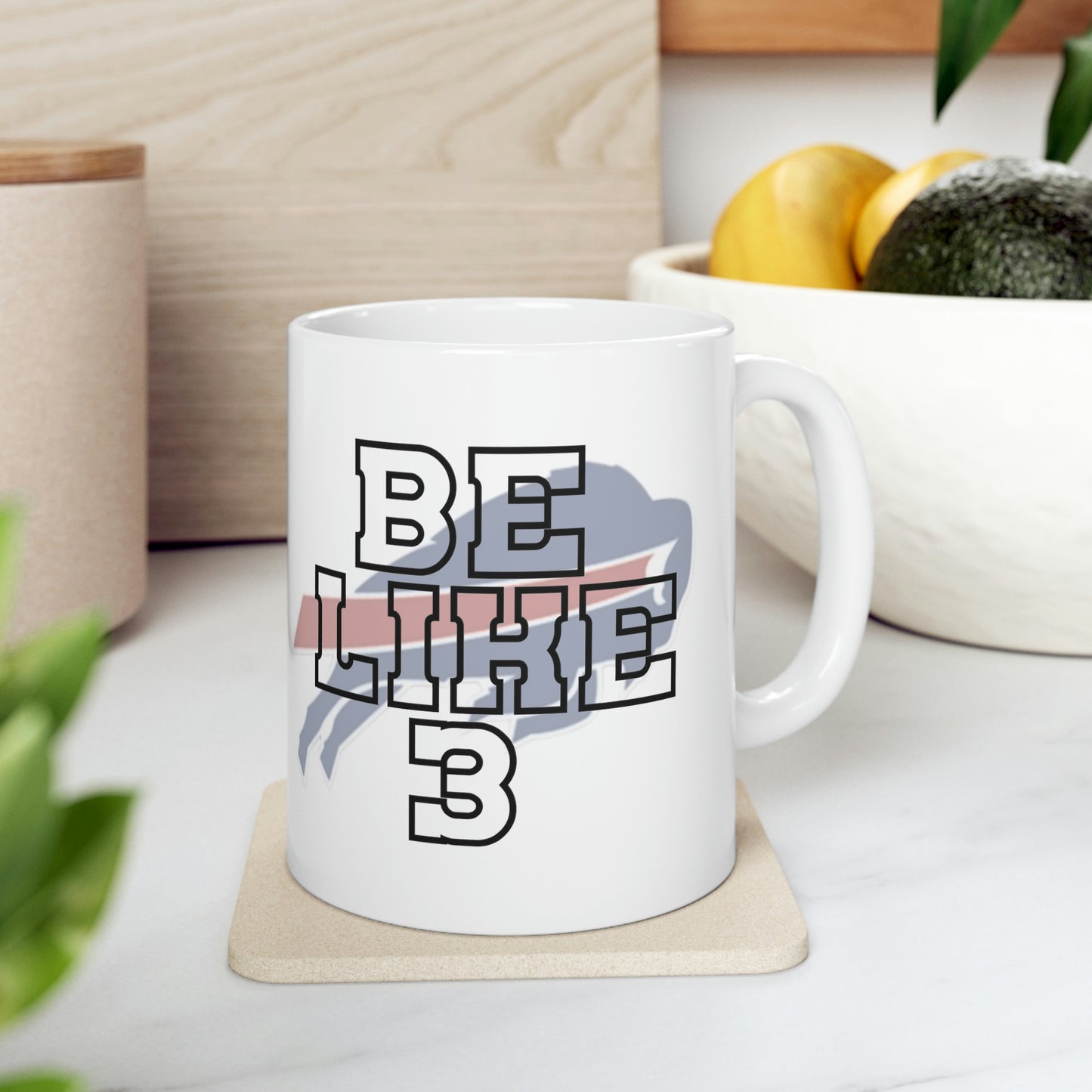 Be Like #3 Damar Hamlin Ceramic Mug