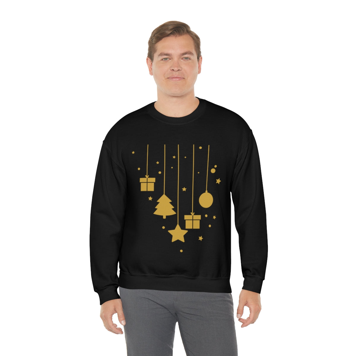 Cute Hanging Ornaments Christmas Sweatshirt