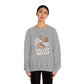 Hot Cocoa & Christmas Movies Retro Style Sweatshirt