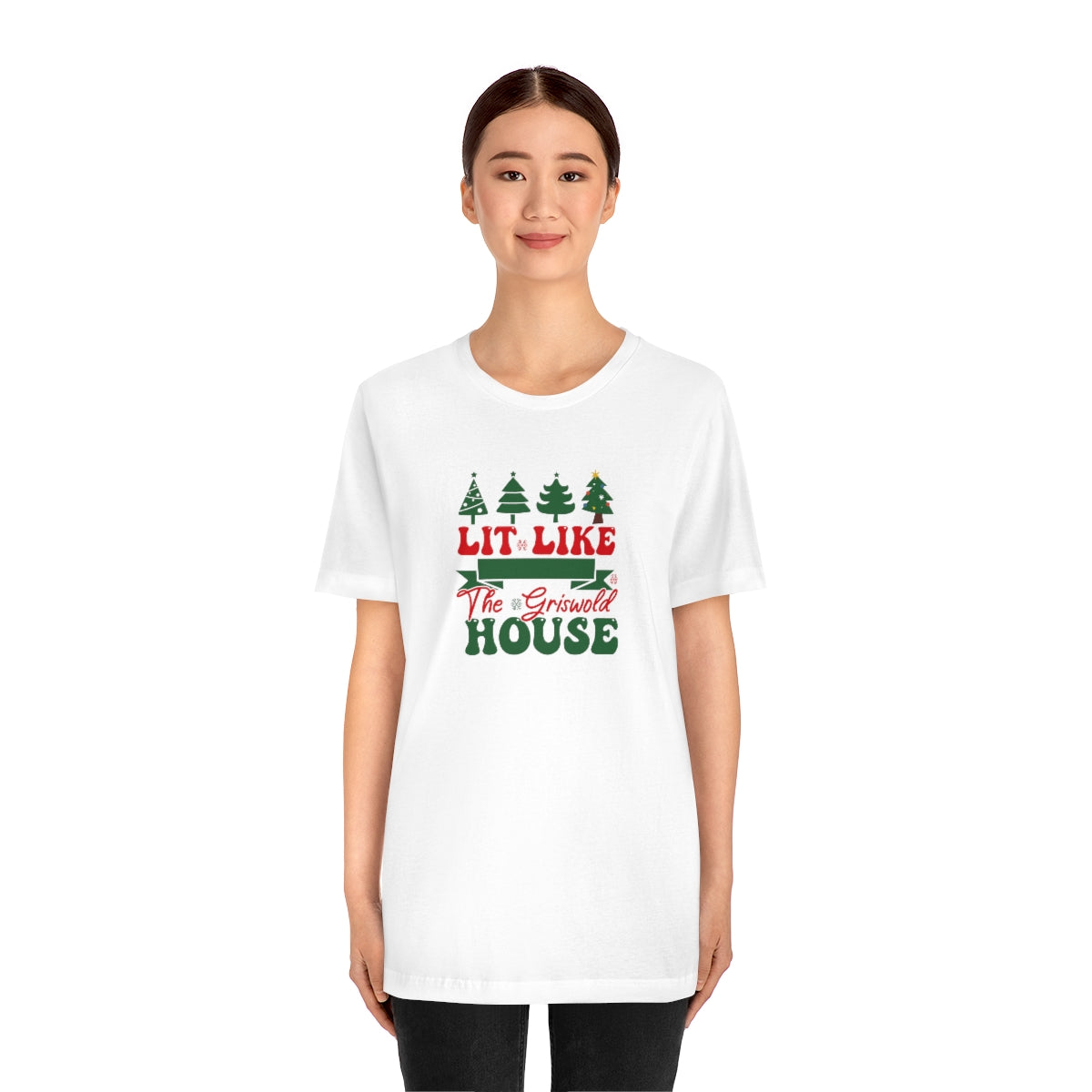 Lit Like the Griswold House Funny Christmas TShirt