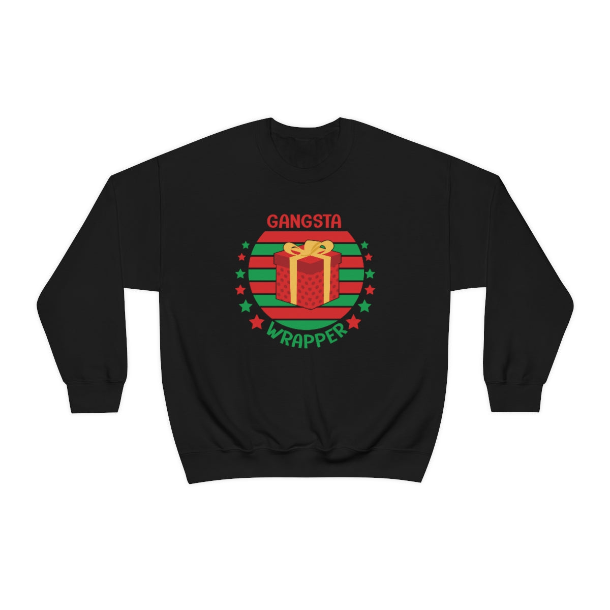 Gangsta Wrapper Cute Funny Christmas Sweatshirt