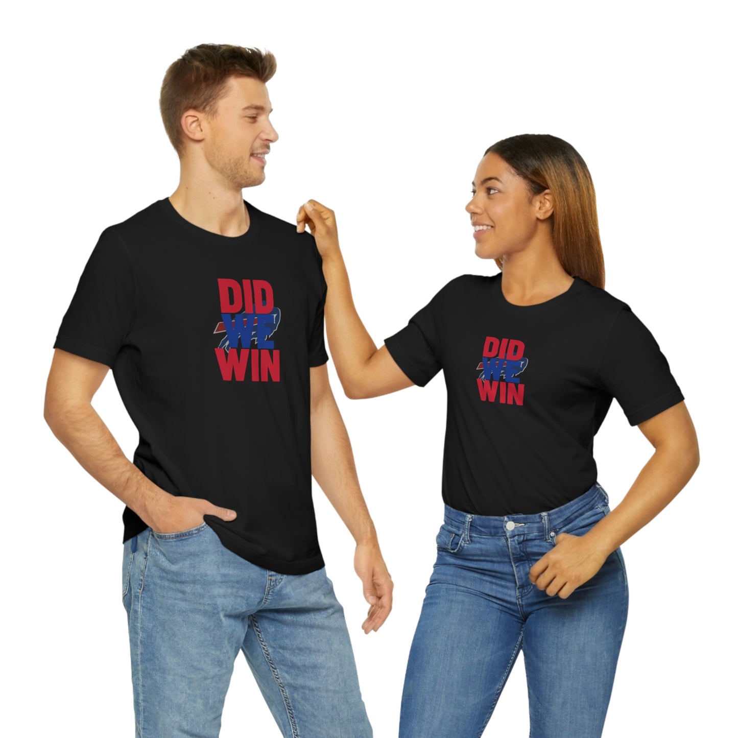 Did We Win Hamlin Strong Damar Hamlin Buffalo Bills Logo #3 Damar Hamlin Supporter Unisex Jersey Short Sleeve Tee