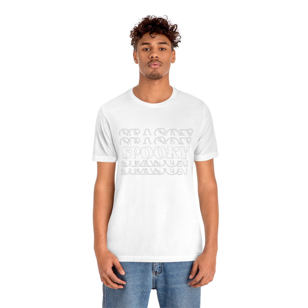 Spooky Season Bold Letters Unisex Jersey Short Sleeve Tee