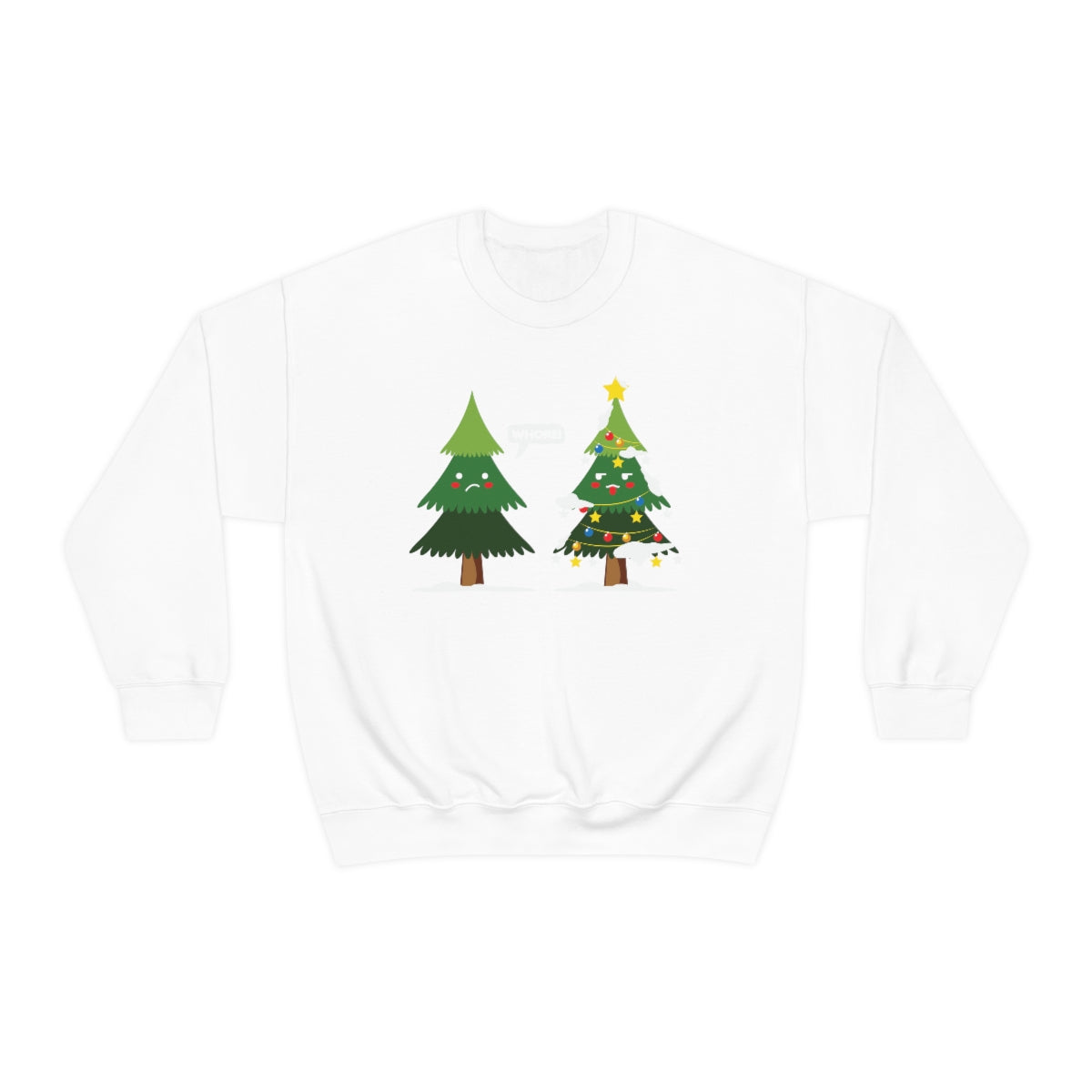 Funny Christmas Trees Cursing Xmas Sweatshirt